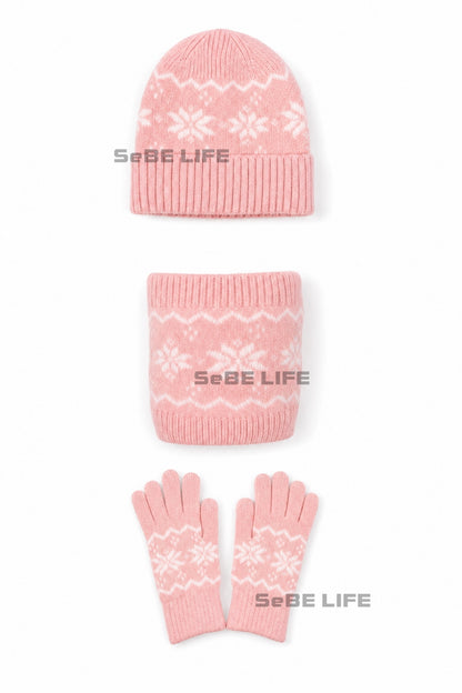 SeBE LIFE Winter Trio -Pink Set