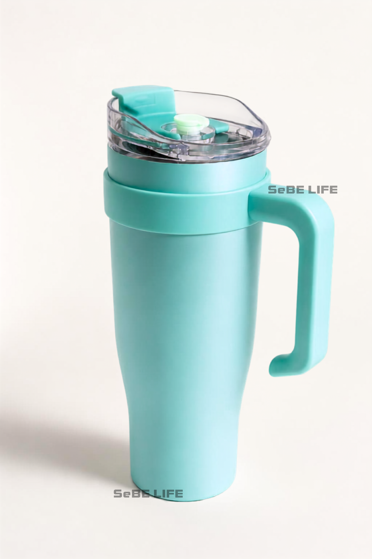 SeBE LIFE 40 US fl oz STAINLESS STEEL TUMBLER - TiffanyBlue