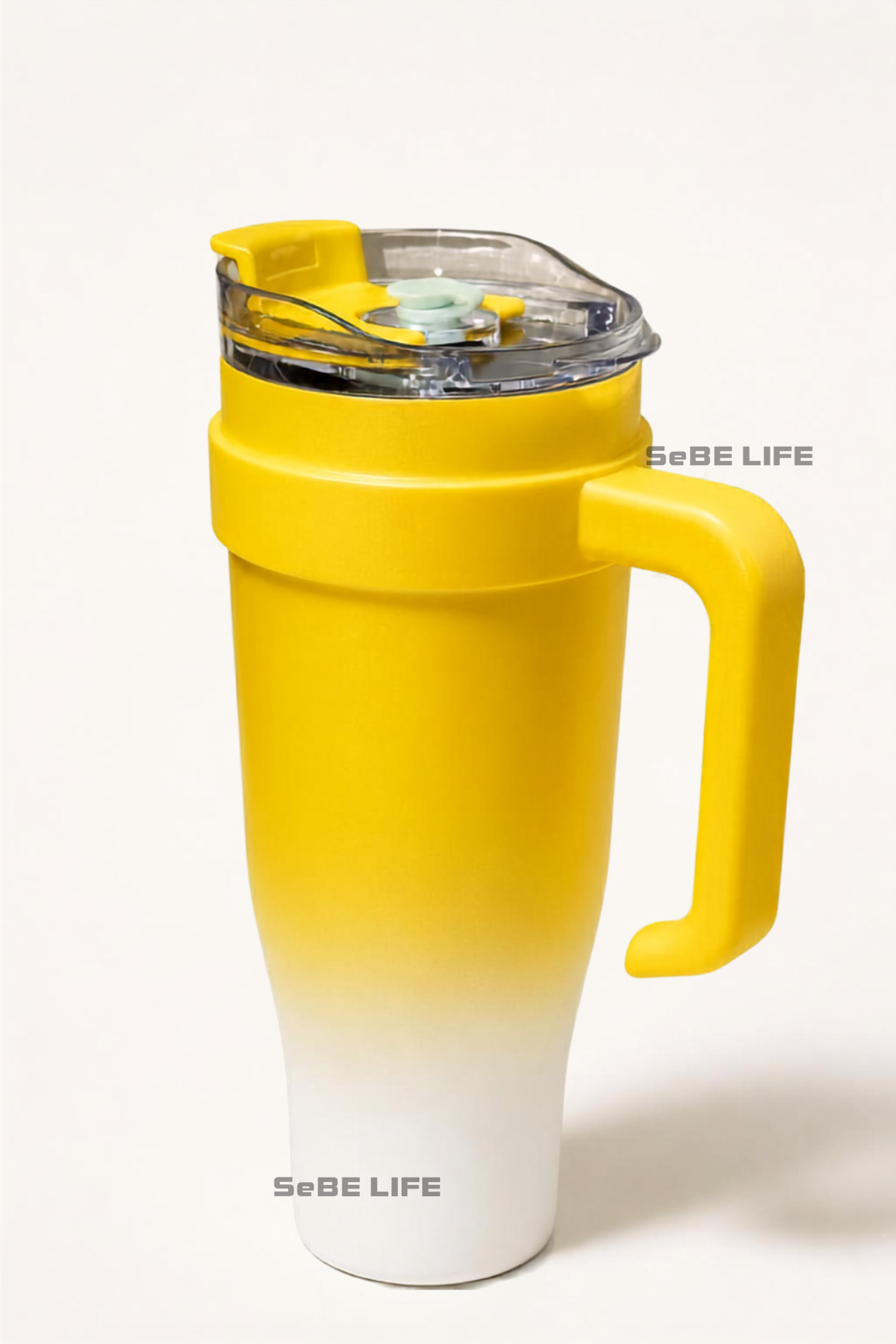 SeBE LIFE 40 US fl oz STAINLESS STEEL TUMBLER- Gradient Yellow