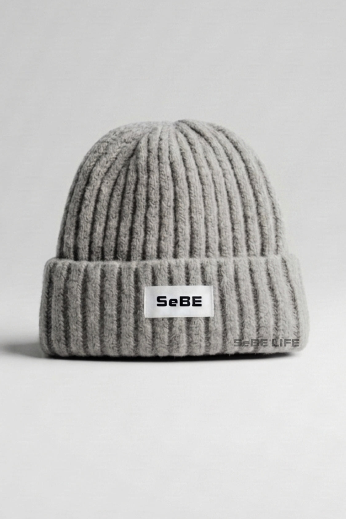 SeBE LIFE Knit Beanie - Gray
