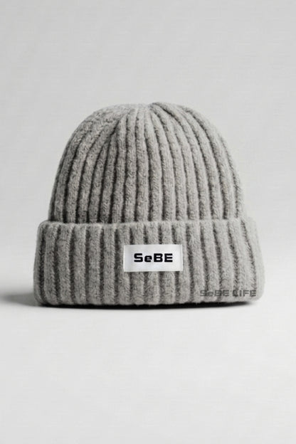 SeBE LIFE Knit Beanie - Gray