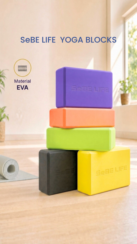 SeBE LIFE EVA Yoga Block - 5 colours